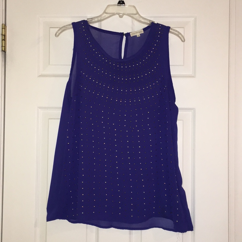 Sheer Blue top